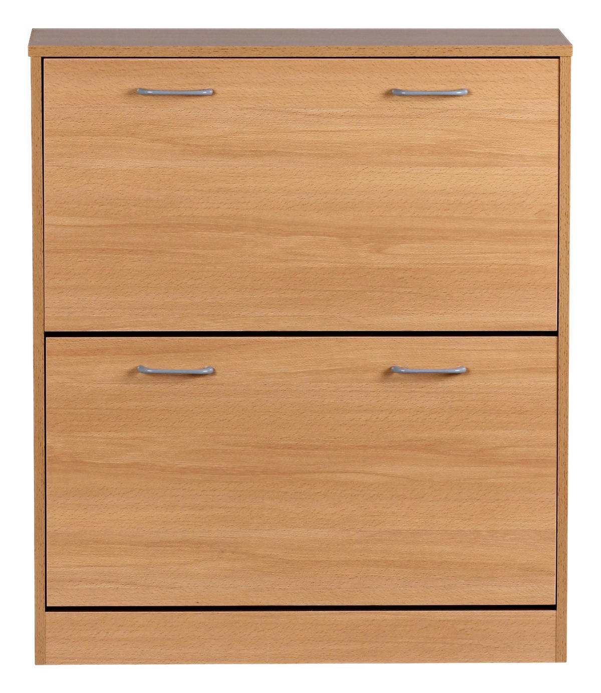 Schuhkipper braun Nachbildung B/H/T: ca. 24x87x75 cm Schuhkipper KIEL - braun/grau (24,00/87,00/75,00cm) - Wohnling