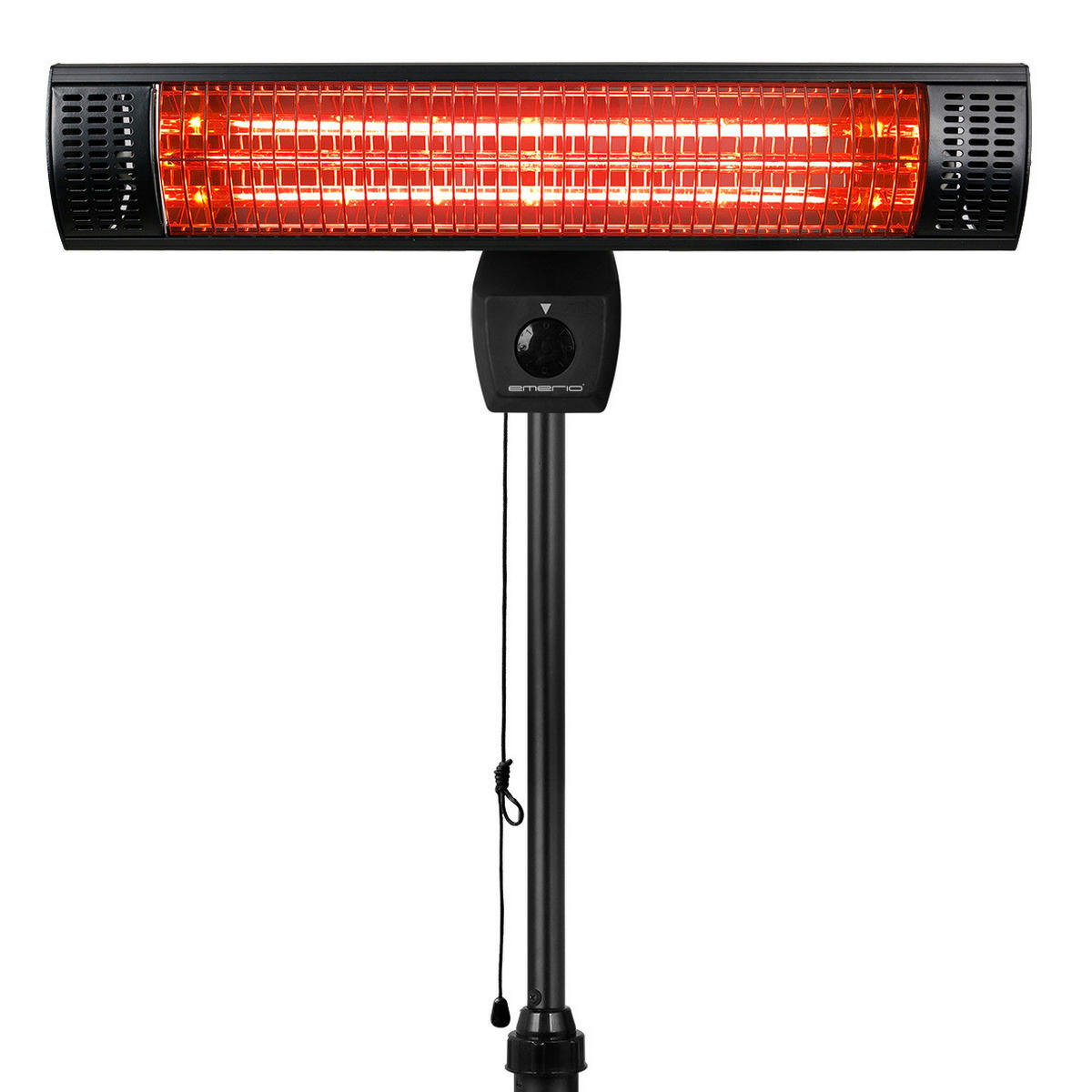 Emerio Terassenheizstrahler PH-126154 B/H/L: ca. 20,5x19,2x55 cm ca. 2000 W Terassenheizstrahler PH-126154 - (55,00/20,50/19,20cm) - Emerio