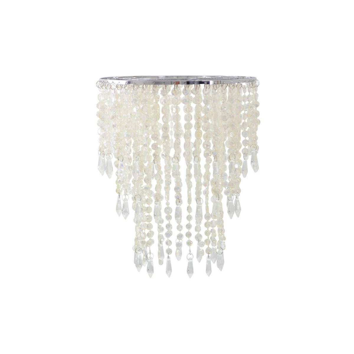 Näve Leuchten Pendelleuchte 6008731 transparent Metall Kunststoff B/H/T: ca. 22,5x29x22,5 cm E27 1 Brennstellen Kira - transparent (22,50/29,00/22,50cm) - Näve Leuchten