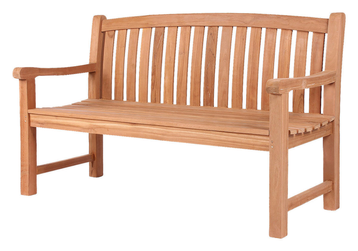 deVries Gartenbank Woodie braun Teakholz B/H/T: ca. 150x94x57 cm Woodie - braun (150,00/94,00/57,00cm) - deVries