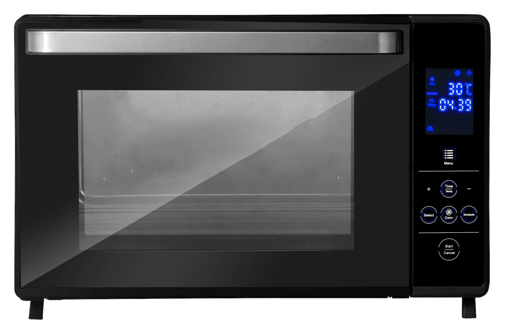 WKM Mini-Backofen DTO-1600.30H schwarz Metall B/H/T: ca. 51x32x41 cm ca. 30 l