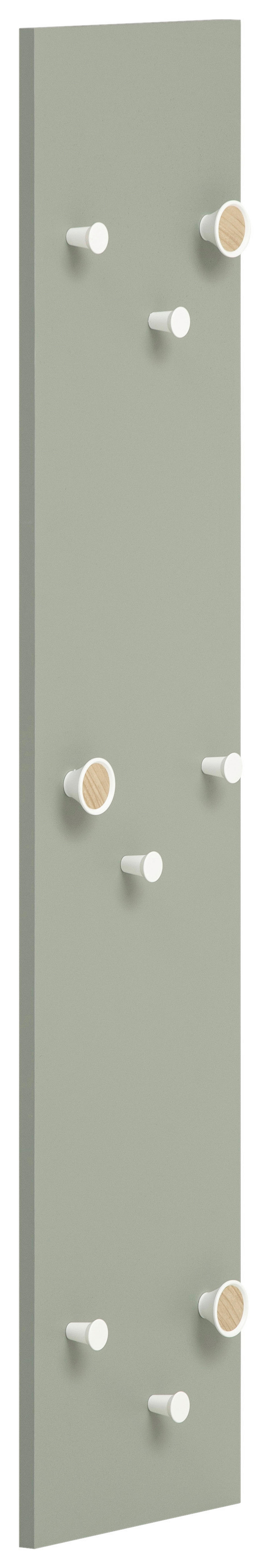 Garderobenpaneel Bjarne Pistazie B/H/T: ca. 24,5x109x2,6 cm Bjarne - Pistazie (24,50/109,00/2,60cm) - Schildmeyer