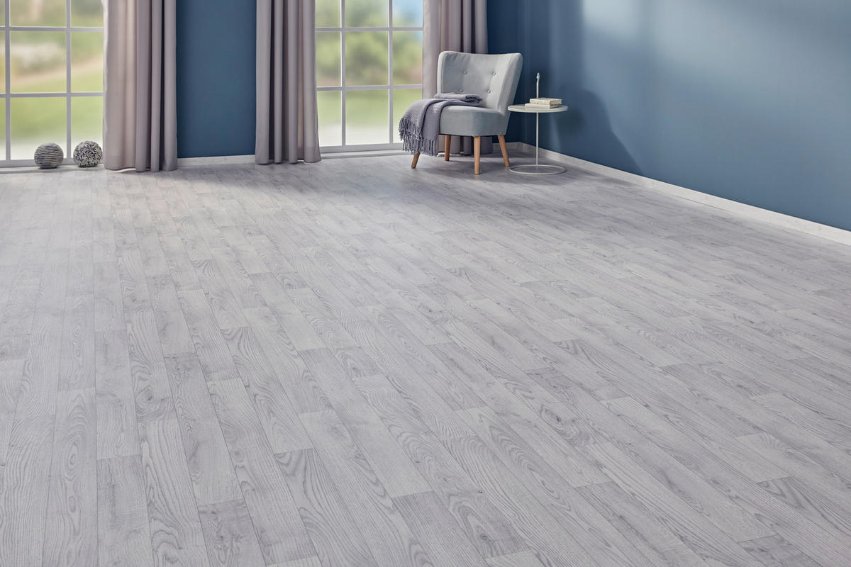 Vinylboden Novo weiß Eiche B: ca. 200 cm pro m² Novo - weiß (200,00cm)