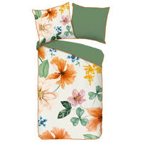 Baumwoll Bettwäsche Annabelle Satin Annabelle - ecru (135,00/200,00cm) - Descanso