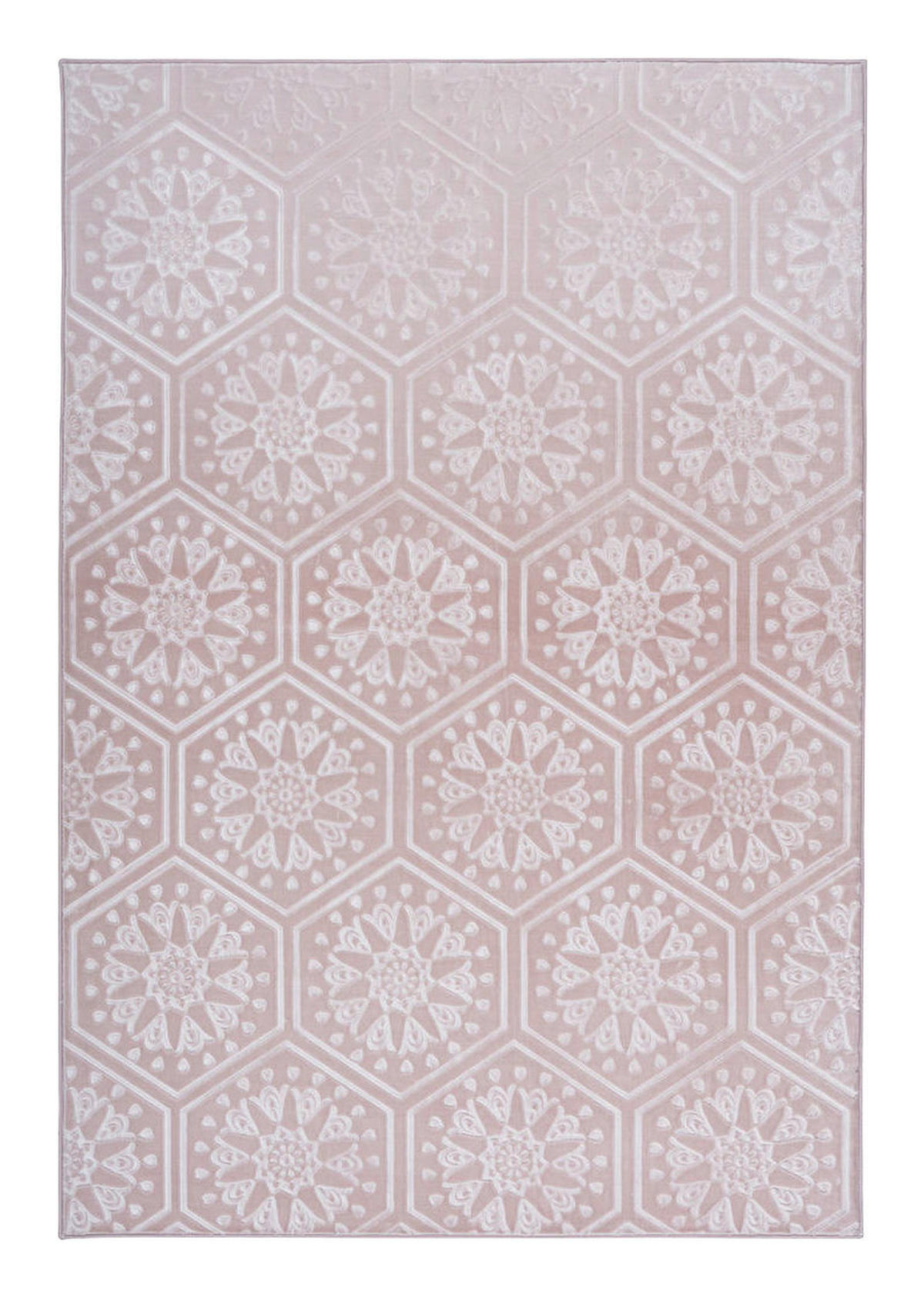 360Living Teppich Monroe rosa B/L: ca. 80x150 cm Monroe - rosa (80,00/150,00cm) - 360Living