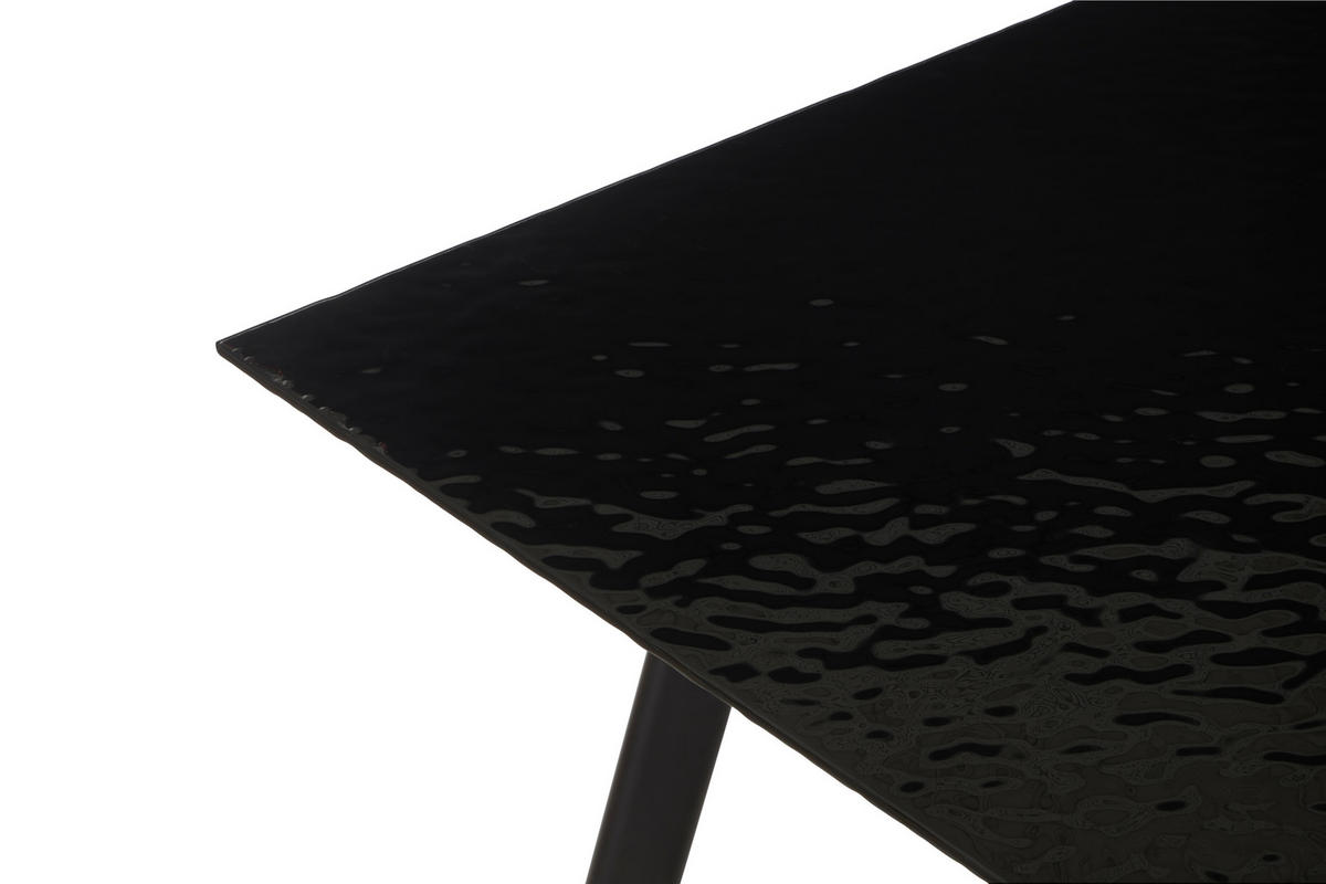 Esstisch Petra schwarz B/T: ca. 140x80 cm Petra - schwarz (140,00/80,00cm)