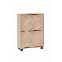 Schuhkipper Piazza, 2er Eiche Nachbildung B/H/T: ca. 59,8x85,7x19,55 cm Piazza, 2er - Eiche (59,80/85,70/19,55cm) - Schildmeyer