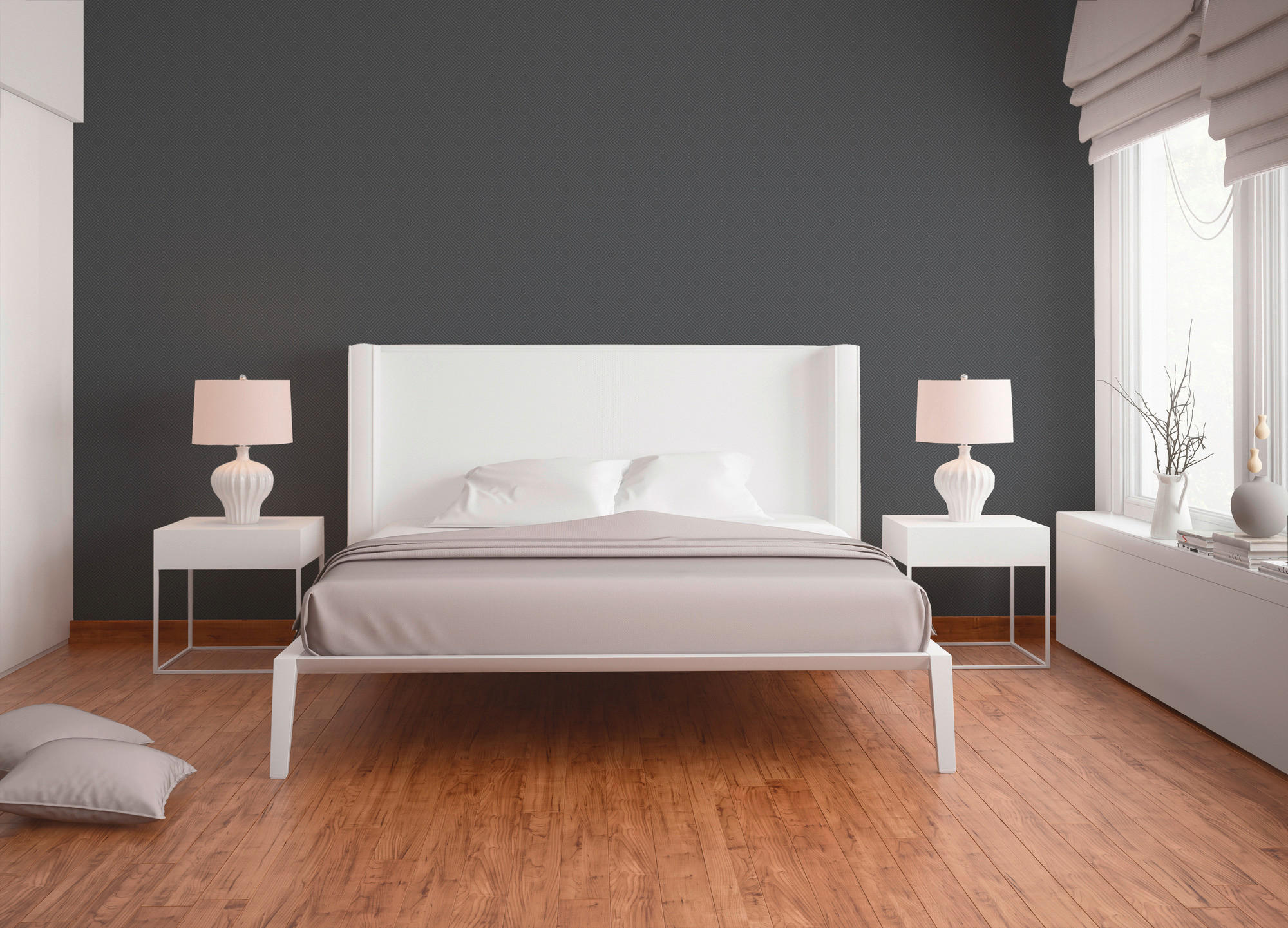 A.S.Creation Vliestapete Attractive 3D-Optik schwarz B/L: ca. 53x1005 cm Attractive - schwarz (53,00/1005,00cm) - A.S.Creation