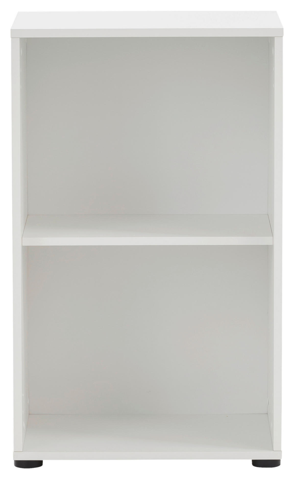 Regal Serie 400 perlweiß Optik B/H/T: ca. 50,9x83,6x41 cm Serie 400 - (50,90/83,60/41,00cm) - Möbelpartner