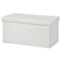 POCOline Sitzbank weiß B/H/L: ca. 38x38x76 cm Sitzbank_Samt - weiß (76,00/38,00/38,00cm) - POCOline