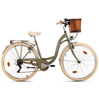 DaCapo Damenfahrrad Casino 170C 28 Zoll Rahmenhöhe 48 cm 6 Gänge olive olive ca. 28 Zoll Casino - olive - DaCapo