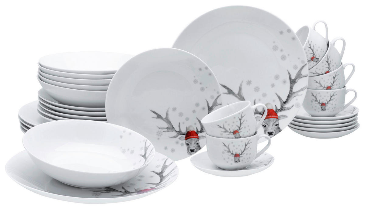 CreaTable Kombiservice Luna Hirsch Luna Hirsch - multicolor - CreaTable