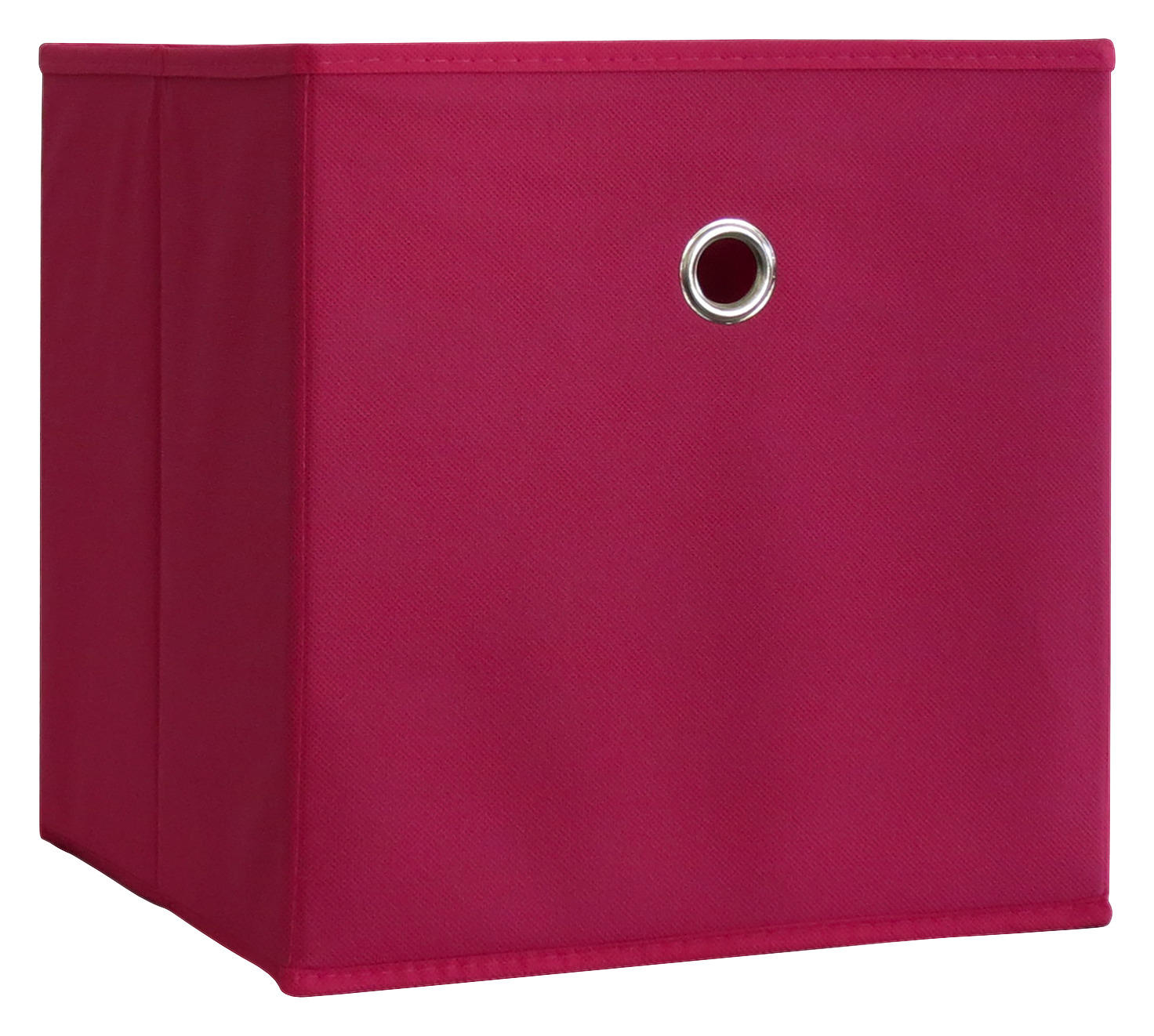 Faltbox pink Polypropylen B/H/T: ca. 27x28x27 cm Faltbox - pink (27,00/28,00/27,00cm)