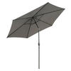 VCM Sonnenschirm anthrazit Polyester-Mischgewebe H/D: ca. 230x290 cm Sonnenschirm - anthrazit (290,00/230,00cm) - VCM
