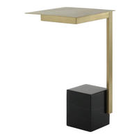 Beistelltisch Rocio 201 Marmor B/H/T: ca. 30x30x56 cm Rocio 201 - (30,00/30,00/56,00cm) - 360 Living