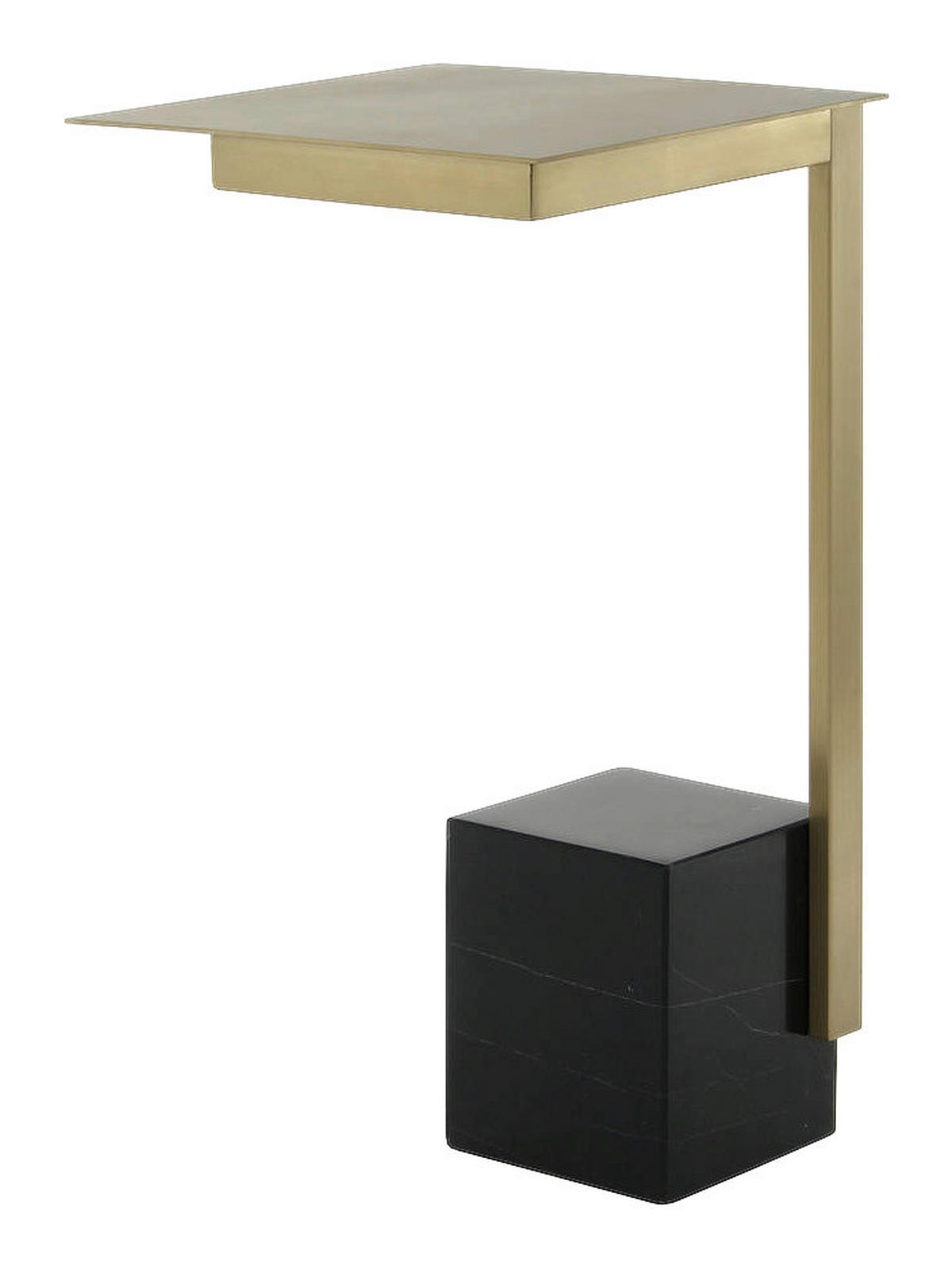 Beistelltisch Rocio 201 Marmor B/H/T: ca. 30x30x56 cm Rocio 201 - (30,00/30,00/56,00cm) - 360 Living