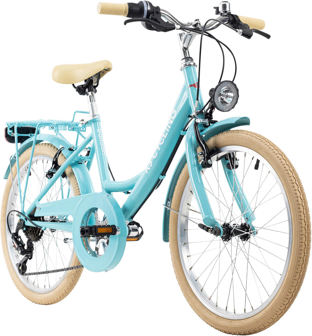 KS-Cycling Kinderrad Balloon Balloon 20 Zoll Rahmenhöhe 34 cm 6 Gänge blau blau ca. 20 Zoll Balloon - blau - KS-Cycling