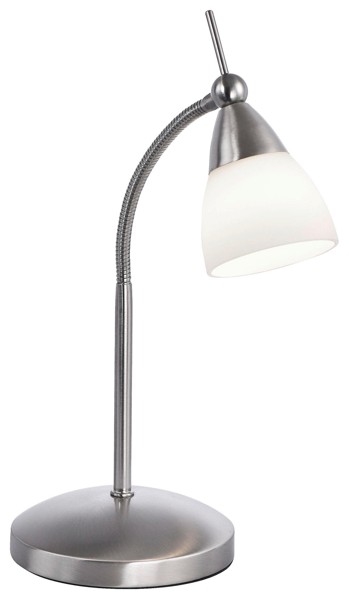 Paul Neuhaus Tischleuchte 4001-55 weiß Stahl Glas H: ca. 45 cm G9 1 Brennstellen Touch-Tischleuchte_Pino 1flg. - weiß (45,00cm) - Paul Neuhaus