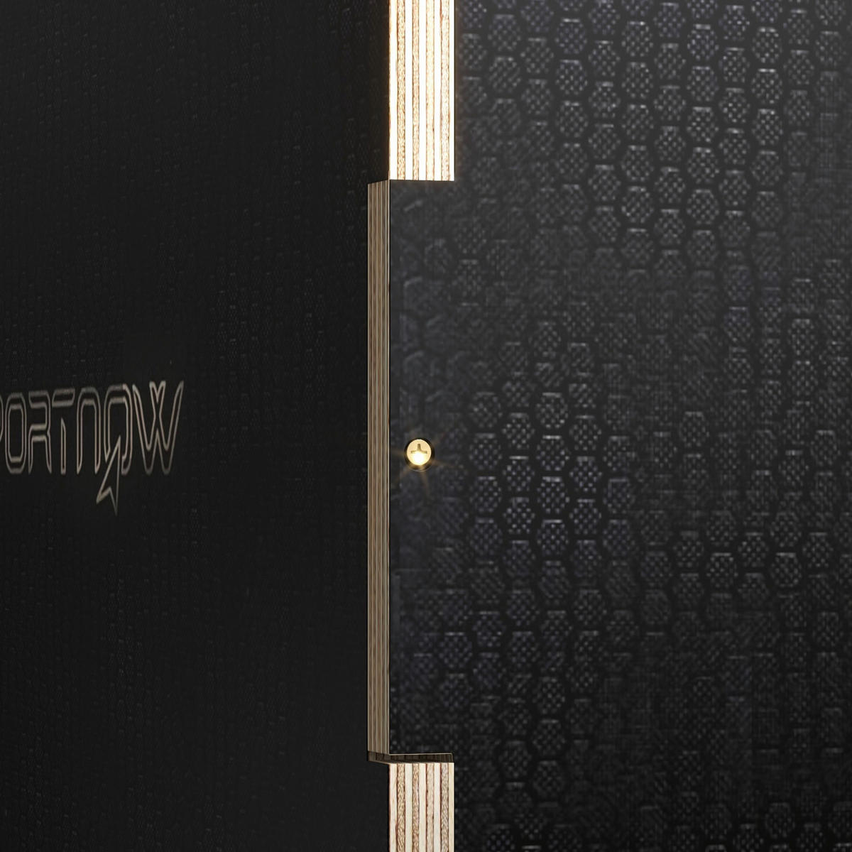 SPORTNOW Sprungbox schwarz Buche B/H/L: ca. 61x51x76 cm Sprungbox - schwarz (76,00/61,00/51,00cm) - SPORTNOW