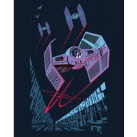 Komar Poster Star Wars Classic Vector TIE-Fighte Star Wars - Intro B/L: ca. 40x50 cm Star Wars Classic Vector TIE-Fighte - (40,00/50,00cm) - Komar
