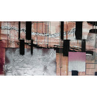 Komar Fototapete Squares Dropping B/L: ca. 500x280 cm Squares Dropping - (500,00/280,00cm) - Komar