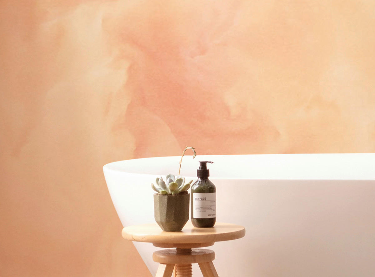Komar Fototapete Candy Peach B/L: ca. 400x250 cm Candy Peach - (400,00/250,00cm) - Komar