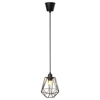 Pendelleuchte YH-51096 schwarz Metall H/D: ca. 120x16 cm E27 1 Brennstellen Pendelleuchte_Wei - schwarz (16,00/120,00cm)
