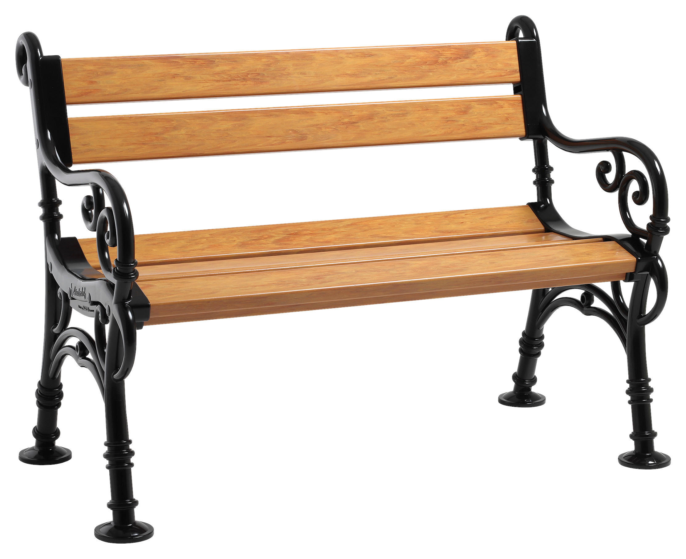 Blome-Tillmann Gartenbank Linderhof braun Kunststoff B/H/L: ca. 115x85x60 cm Linderhof - braun (60,00/115,00/85,00cm) - Blome-Tillmann