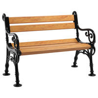 Blome-Tillmann Gartenbank Linderhof braun Kunststoff B/H/L: ca. 115x85x60 cm Linderhof - braun (60,00/115,00/85,00cm) - Blome-Tillmann
