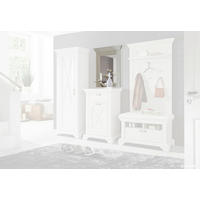 Wandspiegel  weiß Pinie Nachbildung B/H/T: ca. 72,1x92,8x7,3 cm Kashmir_Wandspiegel KSMD40-D43 - weiß (72,10/92,80/7,30cm)