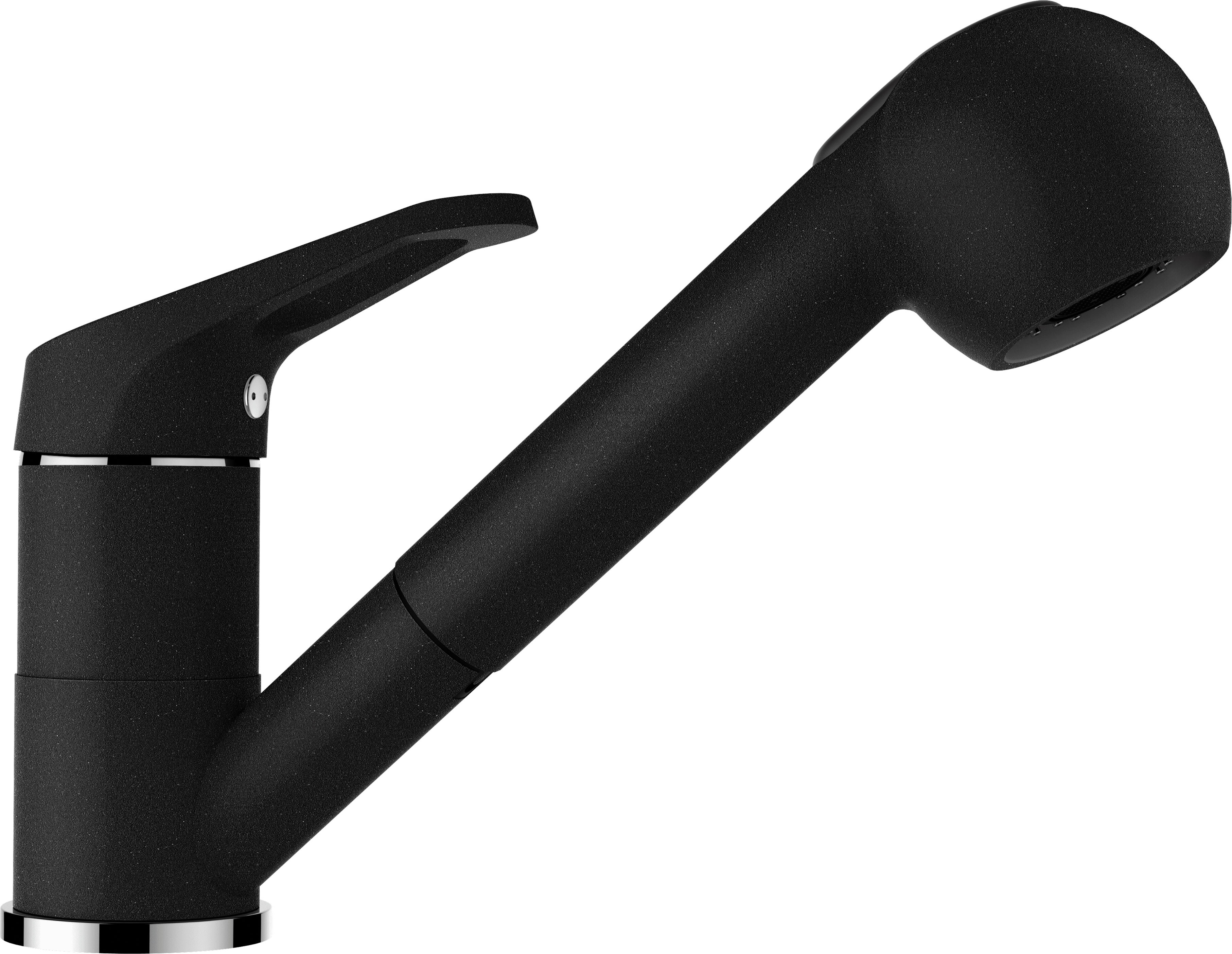 SCHOCK Armatur Cosmo SB schwarz Chrom B/H/T: ca. 19,7x17,8x5 cm Cosmo SB - schwarz (19,70/17,80/5,00cm) - SCHOCK