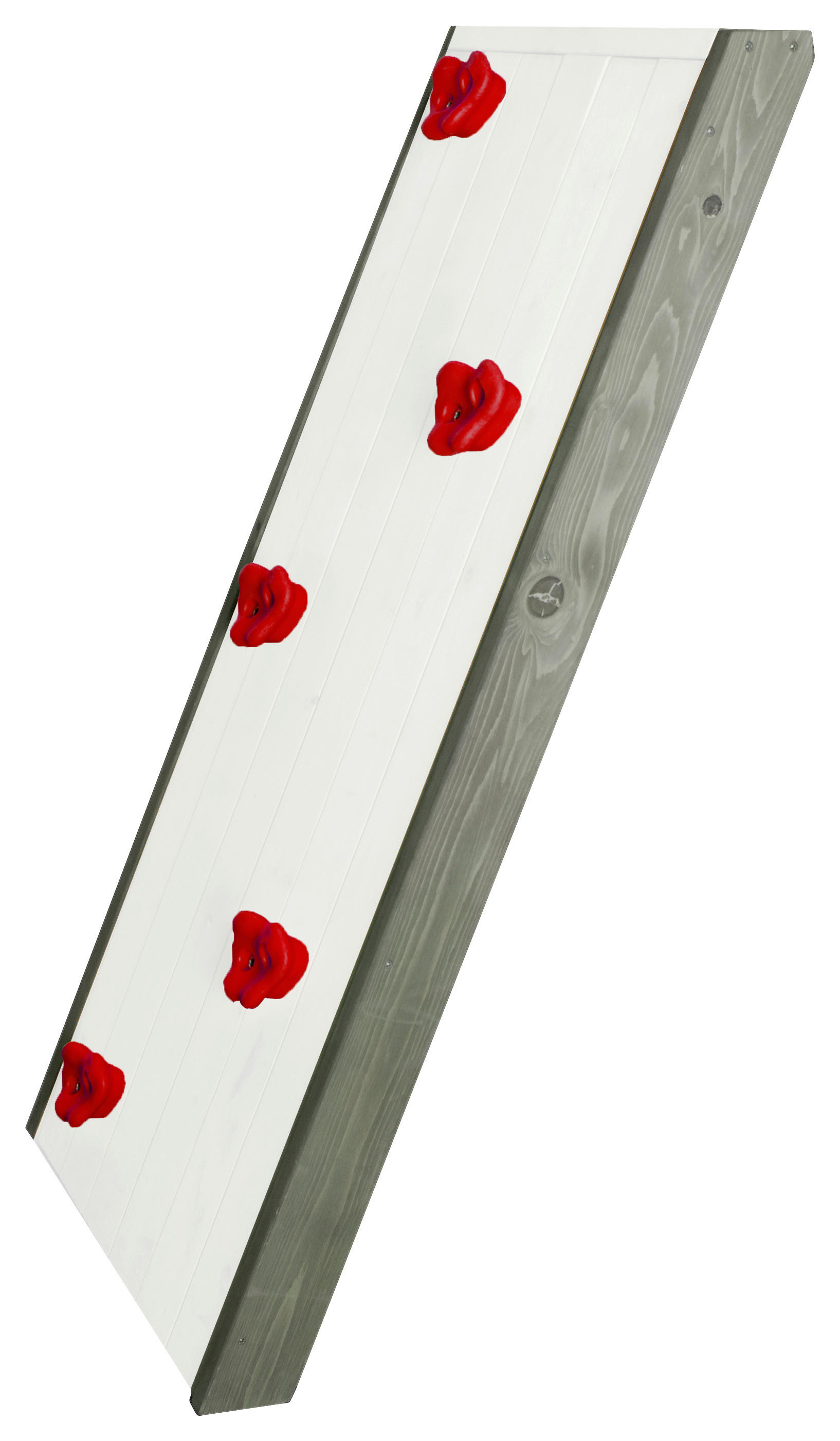 AXI Kletterwand grau B/H/L: ca. 54x118x61 cm Kletterwand - weiß/grau (61,00/54,00/118,00cm) - AXI