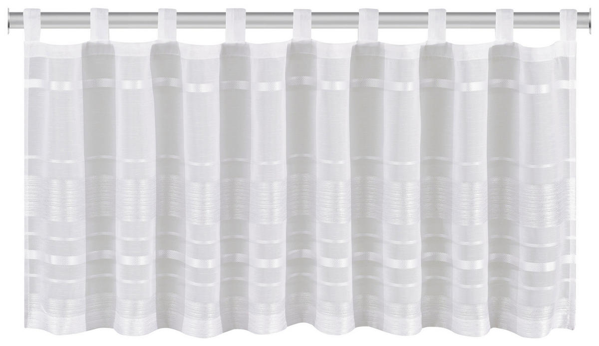 Scheibengardine Ellen weiß B/L: ca. 150x50 cm Ellen - weiß (150,00/50,00cm)