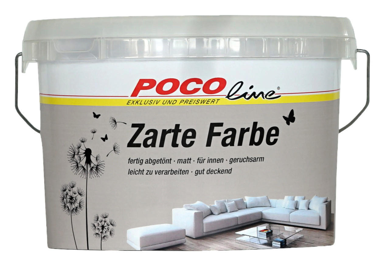 Raumfarbe Feder ca. 2,5 l Zarte Farben - Feder (2,50l)