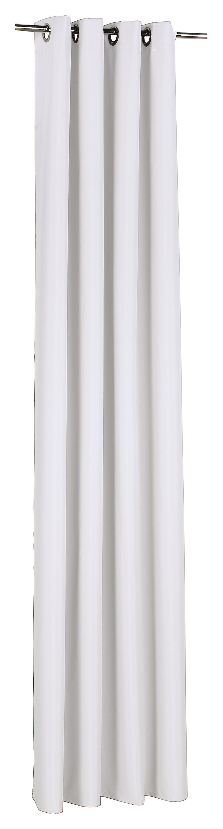 Ösenvorhang Sorrento weiß B/L: ca. 140x245 cm Sorrento - weiß (140,00/245,00cm)
