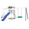 AXI Spielturm Beach Tower grau B/H/L: ca. 519x242x349 cm Beach Tower - blau/weiß (349,00/519,00/242,00cm) - AXI