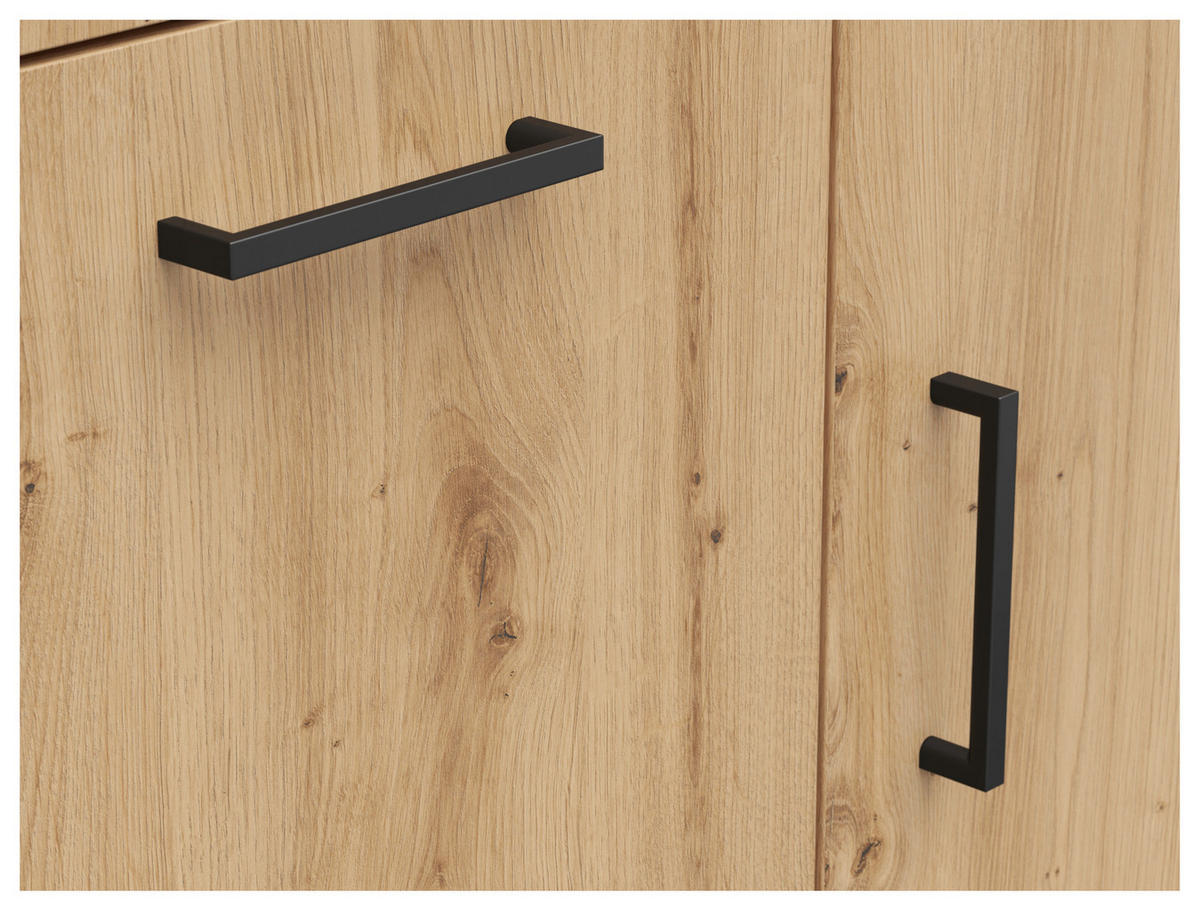Kommode Multi-Stauraum Typ 32 Eiche Artisan Nachbildung B/H/T: ca. 80x115x40 cm Multi-Stauraum Typ 32 - Eiche (80,00/115,00/40,00cm)