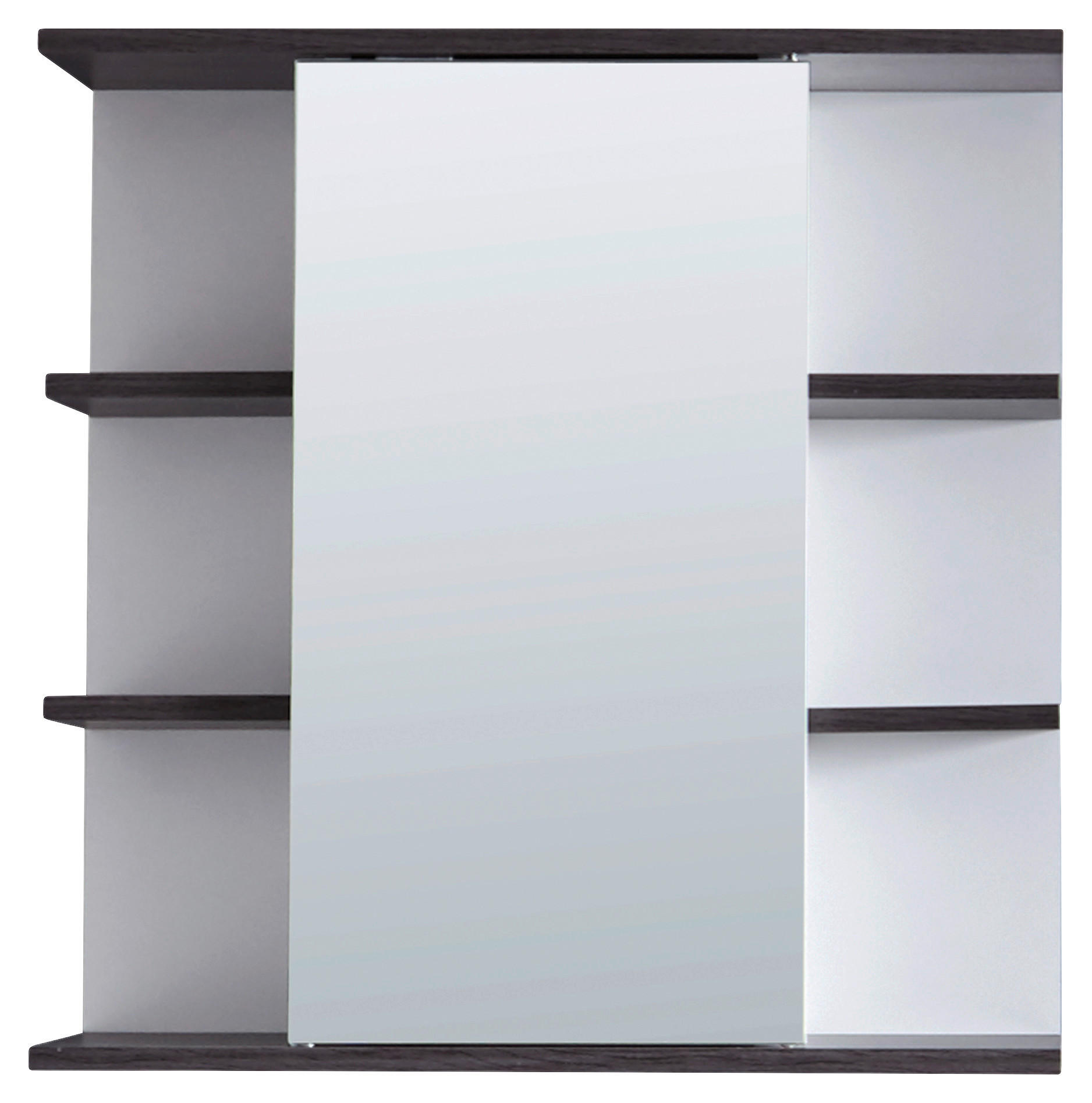 Welltime Spiegelschrank San Diego, mit 6 seitlichen Ablagen