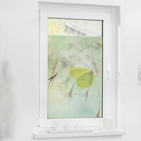 LICHTBLICK Fensterfolie Schmetterling Schmetterling Schmetterling grün B/L: ca. 50x50 cm Schmetterling - grün (50,00/50,00cm) - LICHTBLICK