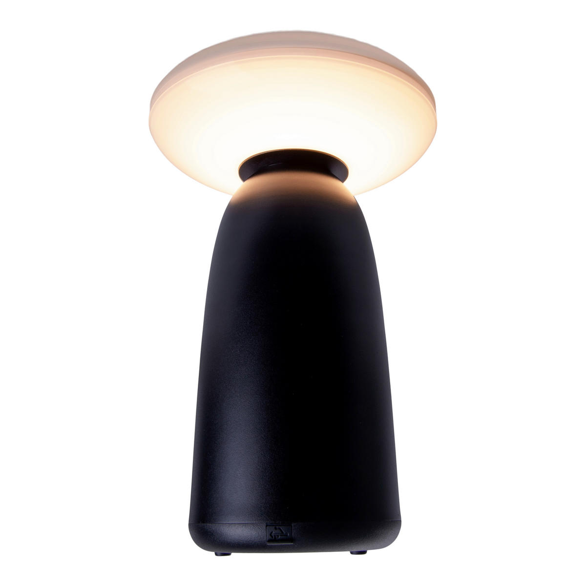 LED-Solarleuchte 3191022 schwarz Kunststoff Metall H/D: ca. 22,5x16 cm LED Solarleuchte ADA mit LED - schwarz (16,00/22,50cm) - Näve Leuchten