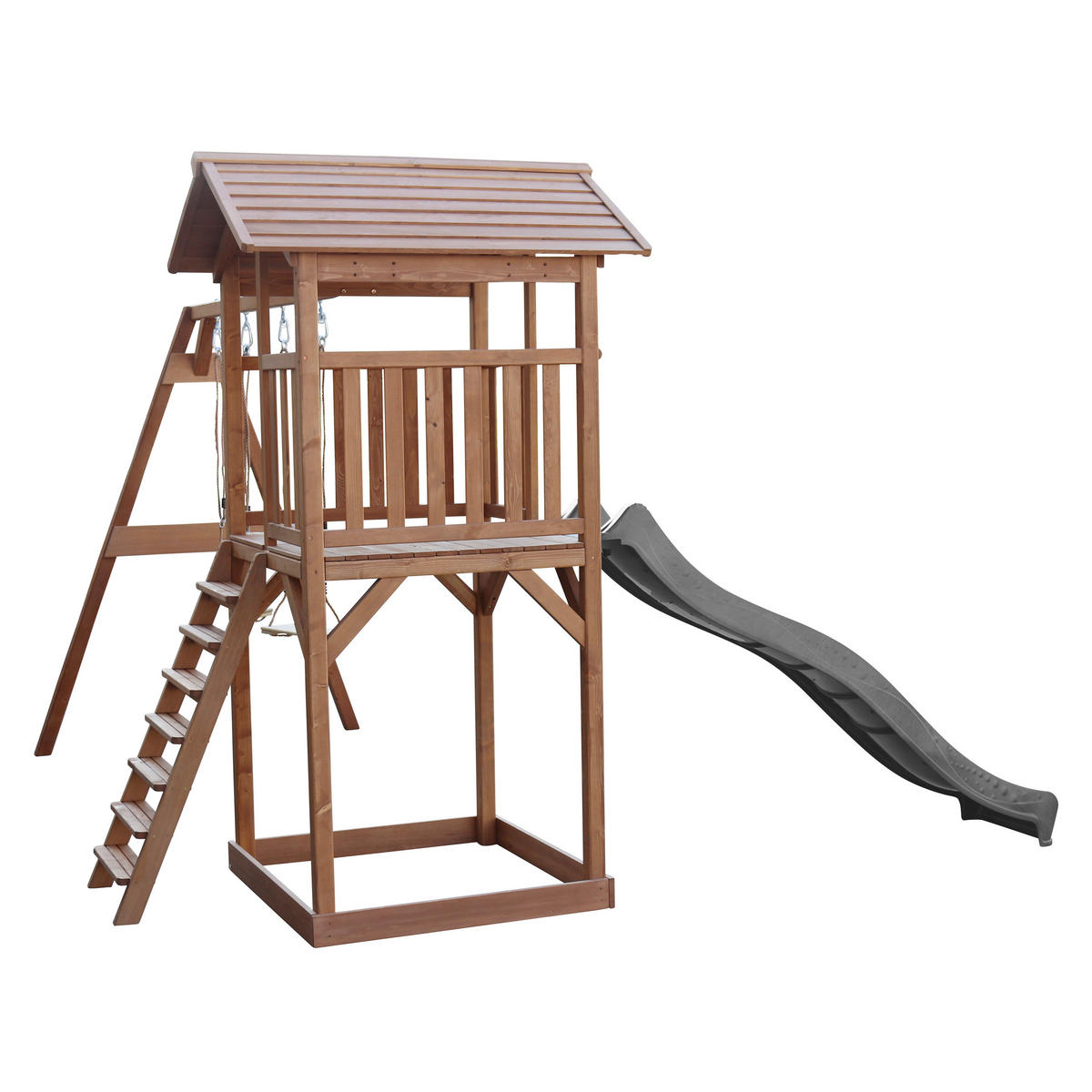 AXI Spielturm Beach Tower braun B/H/L: ca. 357x242x349 cm Beach Tower - braun/grau (349,00/357,00/242,00cm) - AXI
