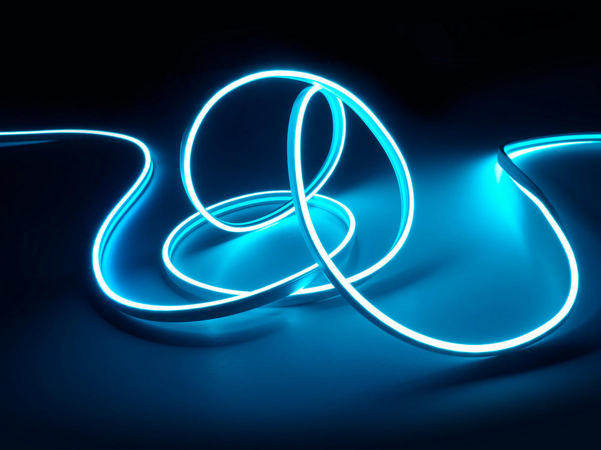 Lichtband weiß Kunststoff B/L: ca. 1x500 cm LED-Lichtband_Neon - weiß (1,00/500,00cm)