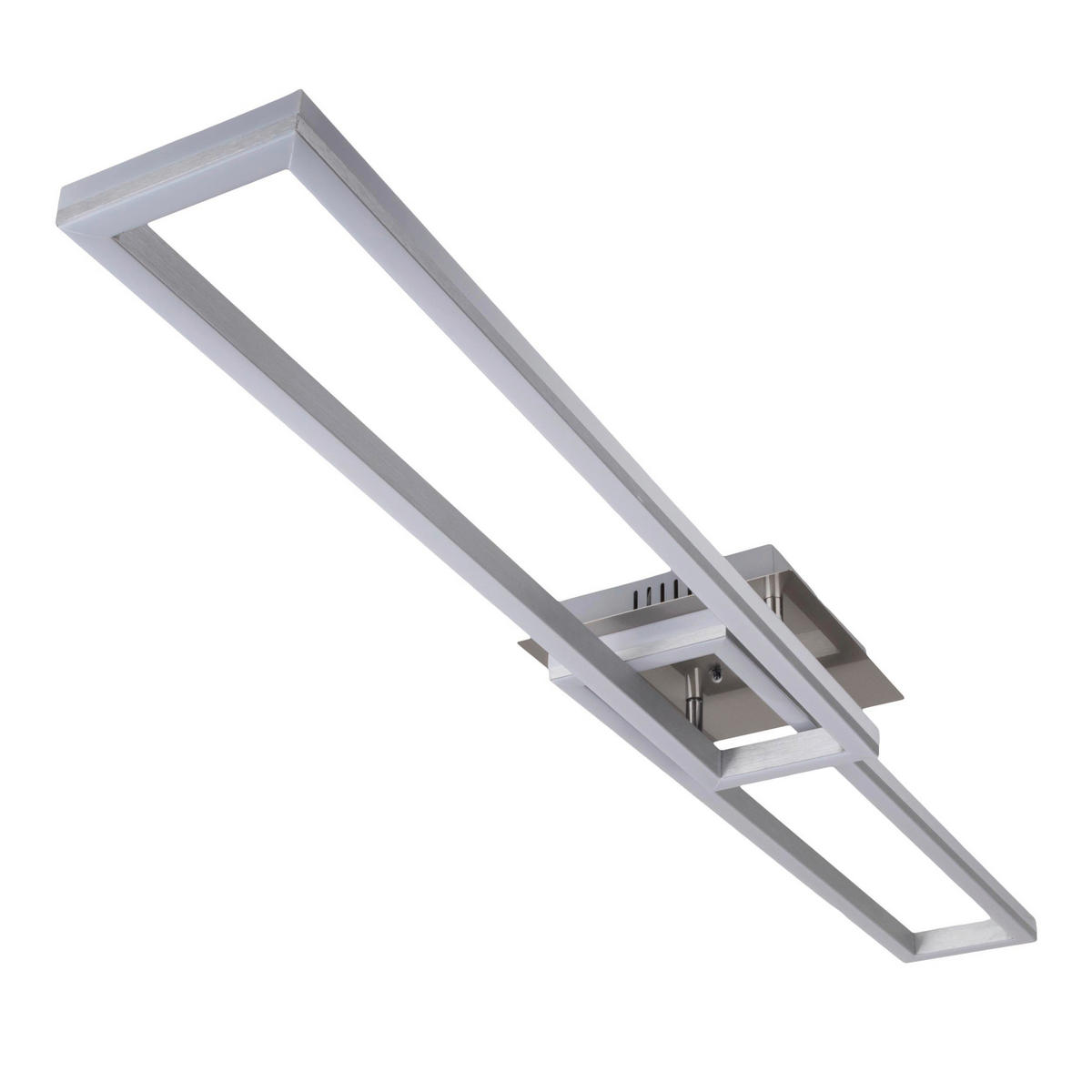 Näve Leuchten Deckenleuchte 1402960 Alu Kunststoff Metall B/H/T: ca. 20x8,5x115 cm null 4 Brennstellen Bantry - Alu (20,00/8,50/115,00cm) - Näve Leuchten