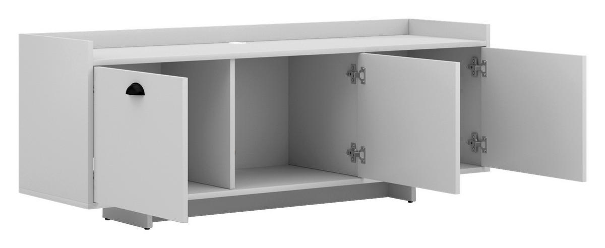 TV-Board Cup weiß weiß matt B/H/T: ca. 139x52,6x39 cm Cup - weiß (139,00/52,60/39,00cm) - WIPMEB