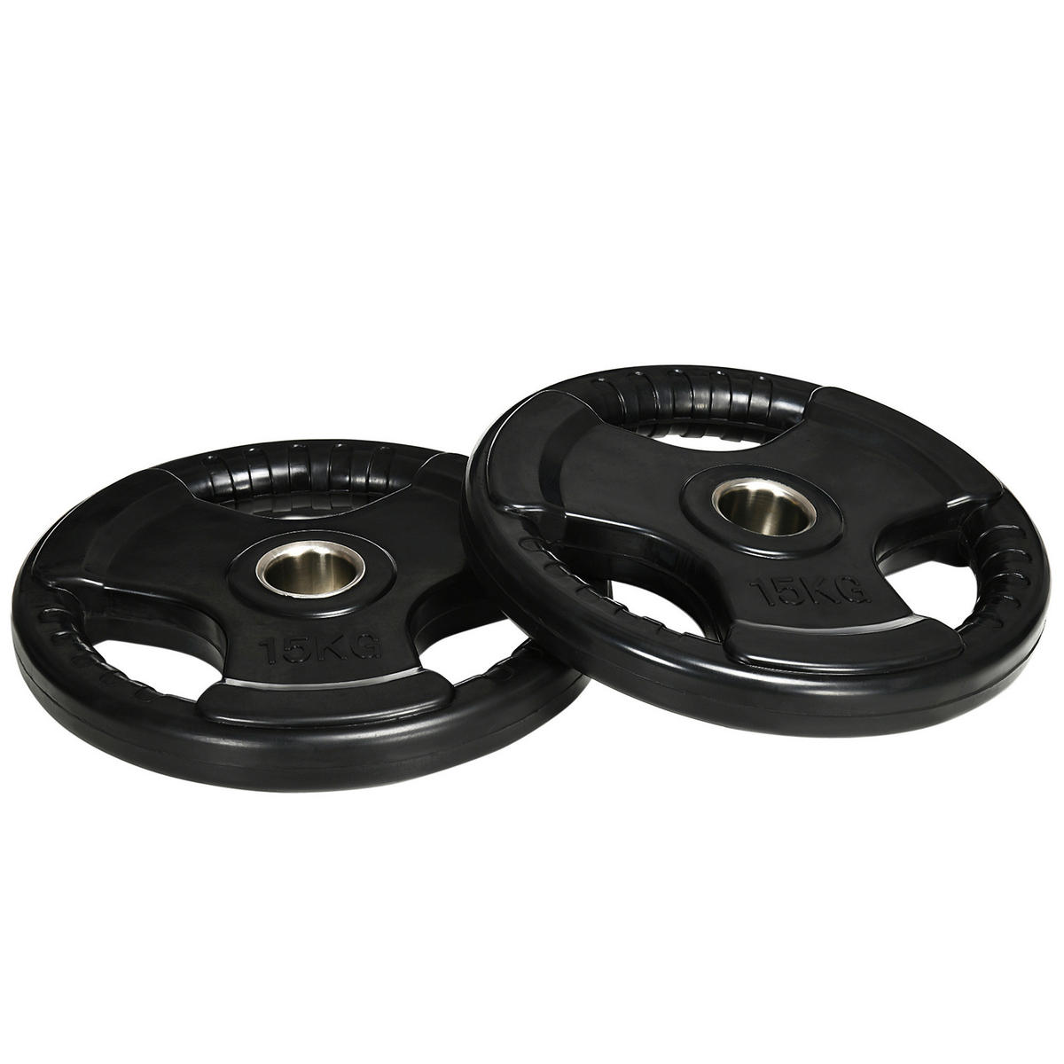 SPORTNOW Hantelscheibe schwarz Metall B/H/L: ca. 36x5x36 cm Hantelscheibe 2x 15 kg - schwarz (36,00/36,00/5,00cm) - SPORTNOW