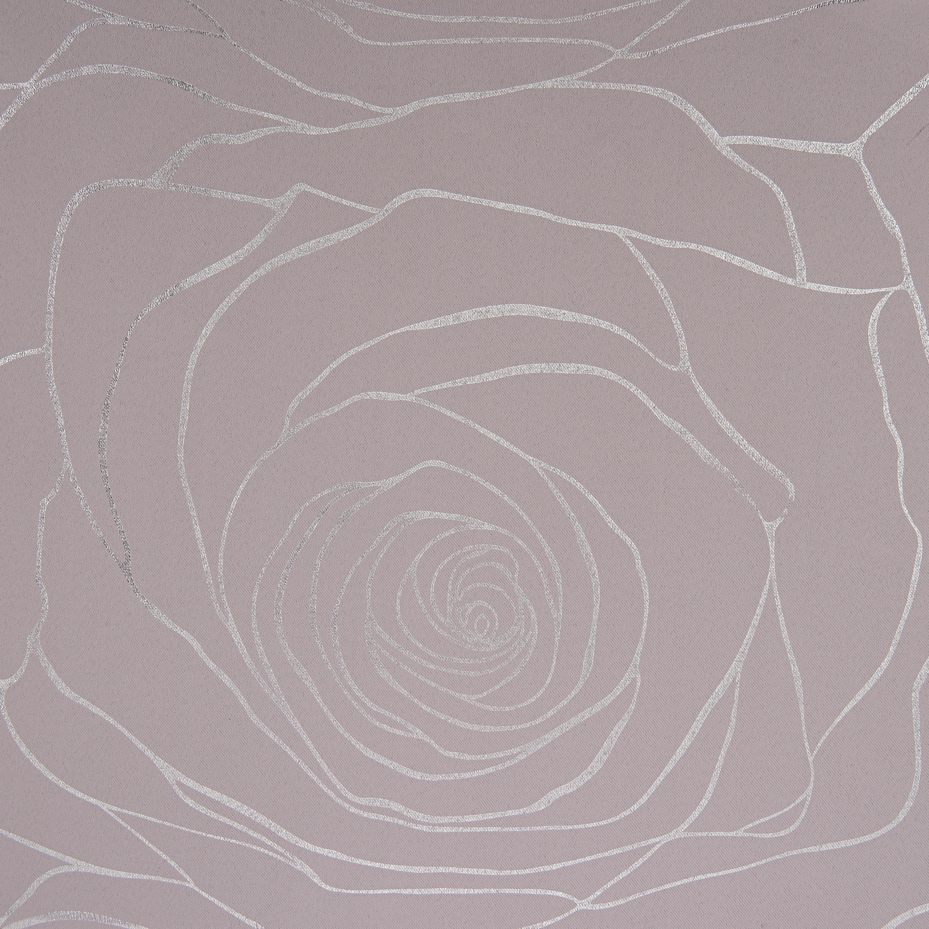 Verdunklungsvorhang Roses silber B/L: ca. 140x245 cm Roses - silber (140,00/245,00cm) - Home Essential