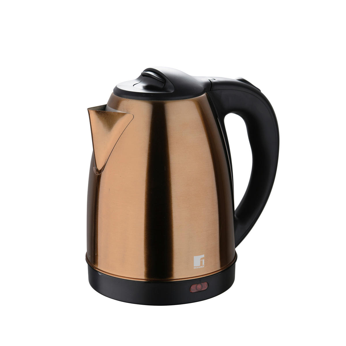 BERGNER Wasserkocher COPPER - schwarz/bronze (21,00/18,00/23,50cm) - BERGNER