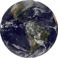 Komar Fototapete Earth D: ca. 125 cm Earth - (125,00cm) - Komar