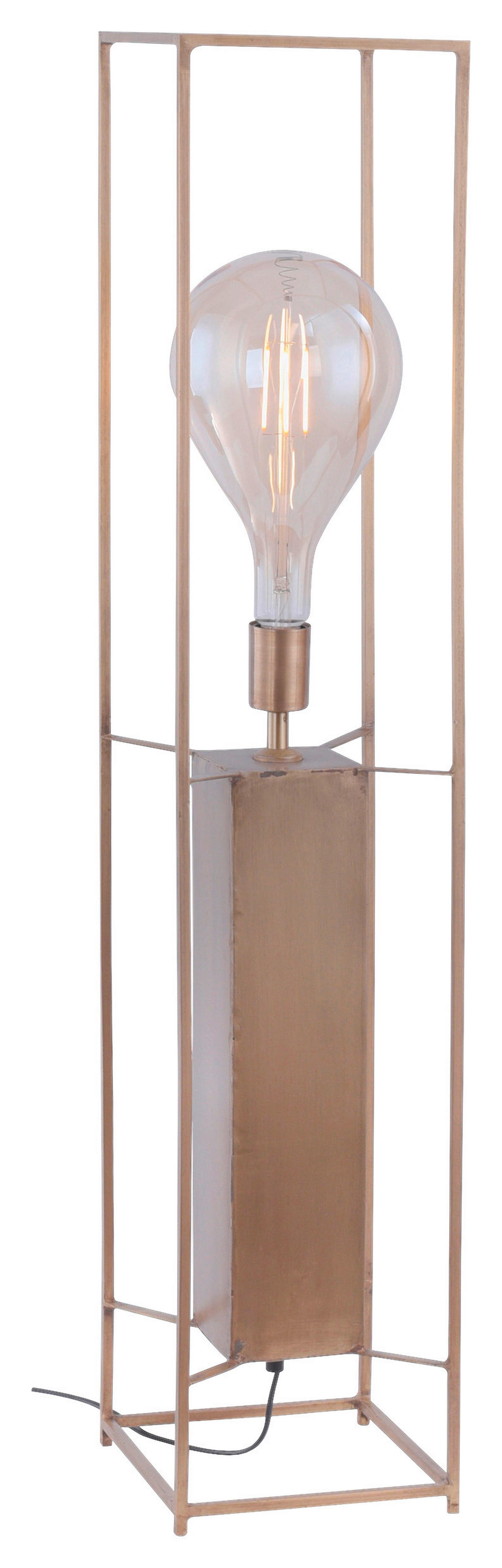 Paul Neuhaus Stehleuchte PN766-90 messing Metall B/H/L: ca. 20x99x20 cm E27 1 Brennstellen TARA - messing (20,00/20,00/99,00cm) - Paul Neuhaus