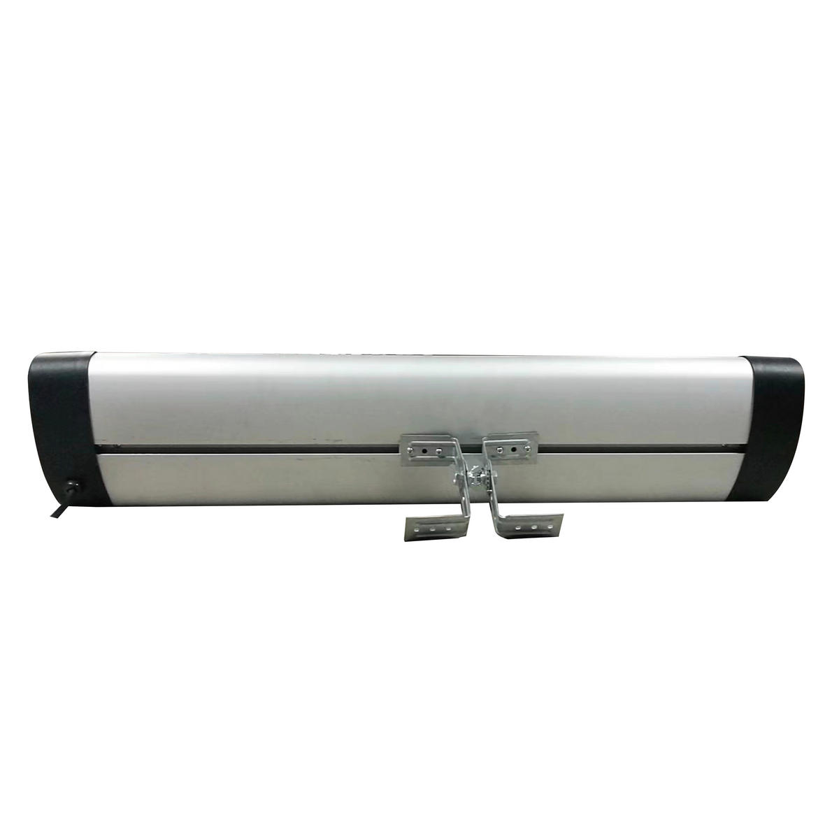 Infrarot Heizstrahler schwarz Chrom Metall B/H/T: ca. 86,5x19x9 cm QUARZ - schwarz/Chrom (86,50/19,00/9,00cm)